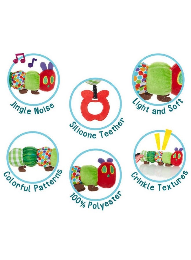 Kids Preferred Teether Rattle World Of Eric Carle The Very Hungry Caterpillar Teething Toy For Babies Multi - Image 2