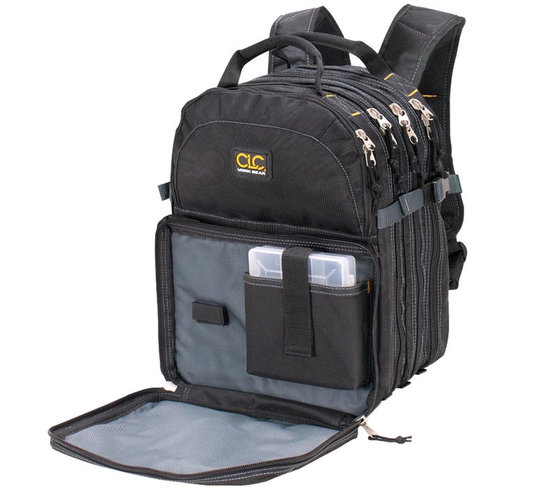 Custom Leathercraft1132 75-Pocket Tool Backpack - Image 5