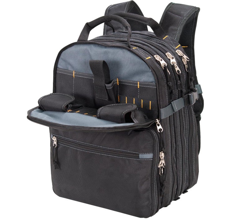 Custom Leathercraft1132 75-Pocket Tool Backpack - Image 2