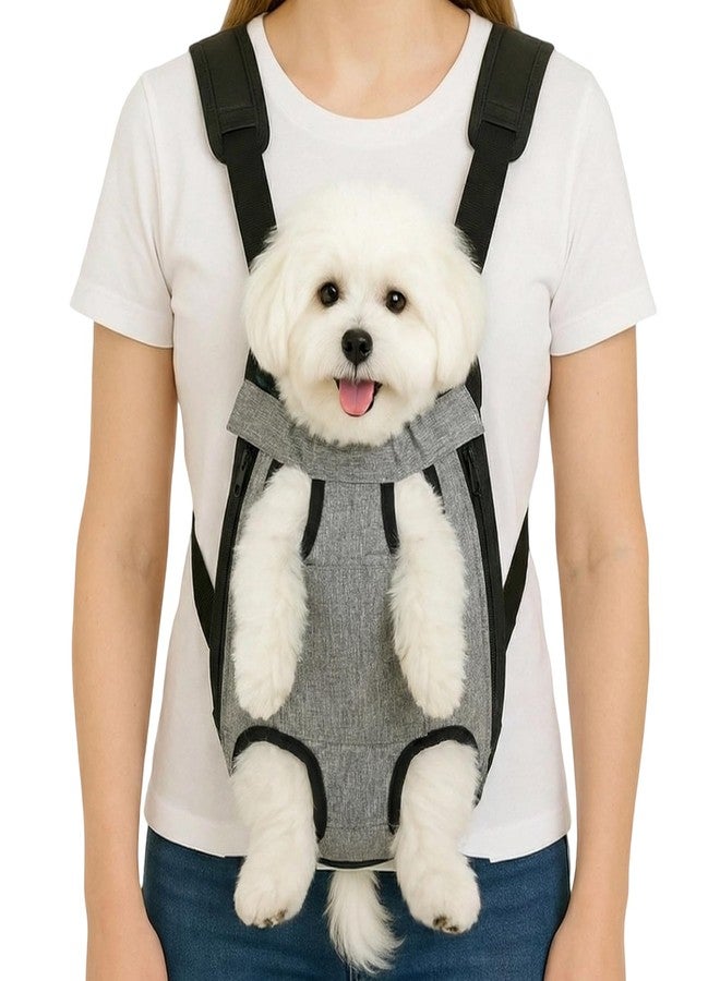 mosago Dog Backpack Carrier, Front Pocket for Essentials, Legs Out Carrying Sling Travel Bag for Small Medium Dogs 4-7 Lbs, Soft Wearable Puppy Chest Carry Backpacks for Walking/Hiking/Camping/Traveling - Image 1