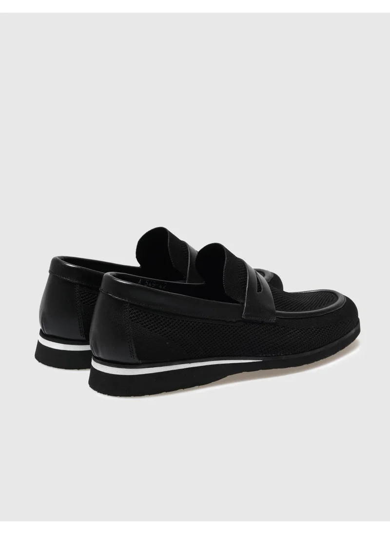 كاباني Knitwear Black Men's Casual Shoes