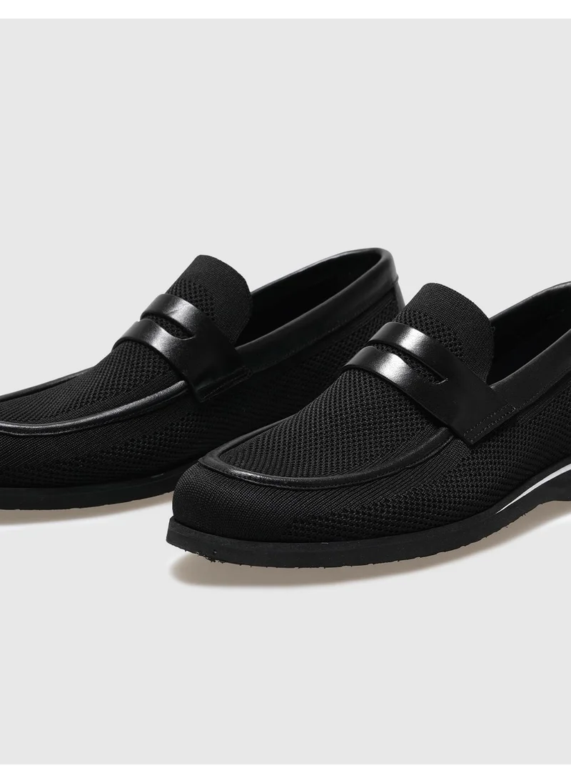 كاباني Knitwear Black Men's Casual Shoes