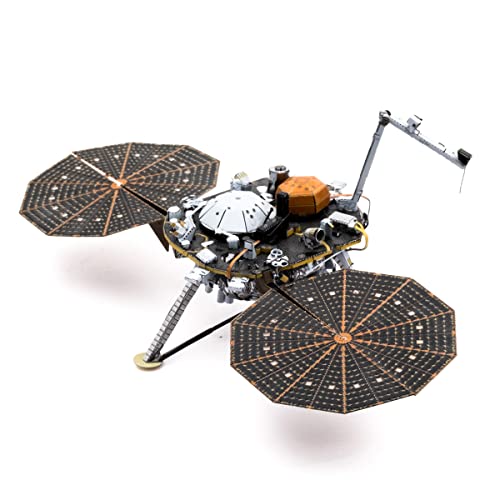 Fascinations Metal Earth Insight Mars Lander 3D Laser Cut Miniature Model Kit MMS193 Age 14 - Image 5