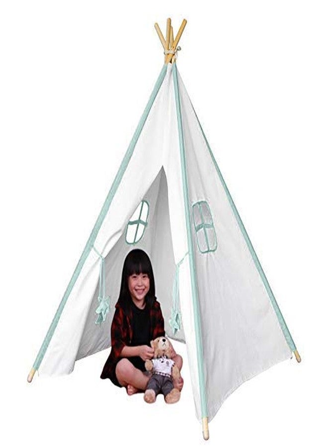 Next Day Art Tent House for Kids Tepee Tent with Padded Mat, Kids Canopy Play Tent, Playard, Playhouse Big Portable Tent for Kids for Indoor and Outdoor- Grey - Image 2