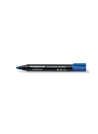 Staedtler 350-9 Lumocolor Permanent Marker, Broad Chisel Tip, Refillable, Blue , Box Of 10 - pzsku/Z3BF646CB4363C4517A3EZ/45/_/1733425465/1acf5fad-2552-4d85-bb63-aa6bc1fd50de