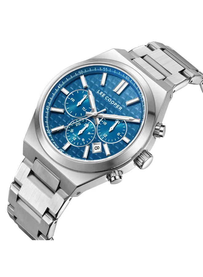Lee Cooper Men's Metal Multi Function Watch LC08084.390 - 41 mm