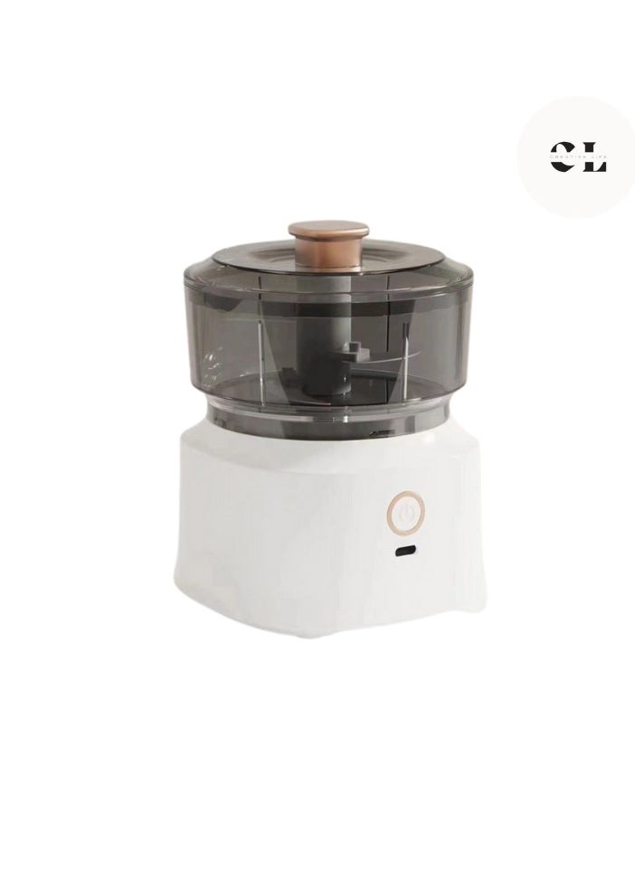 CREATIVE LIFE USB Rechargeable 350ml Electric Mini Chopper – Stainless Steel Blade, Detachable Food Mincer for Ginger, Onion, Meat, and Baby Food  - Image 1