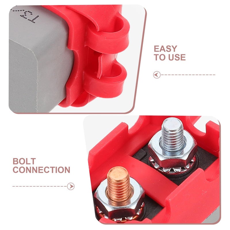 20 Amp Auto Reset Circuit Breaker With Bolt Cover For Boat Battery Protection - Image 4