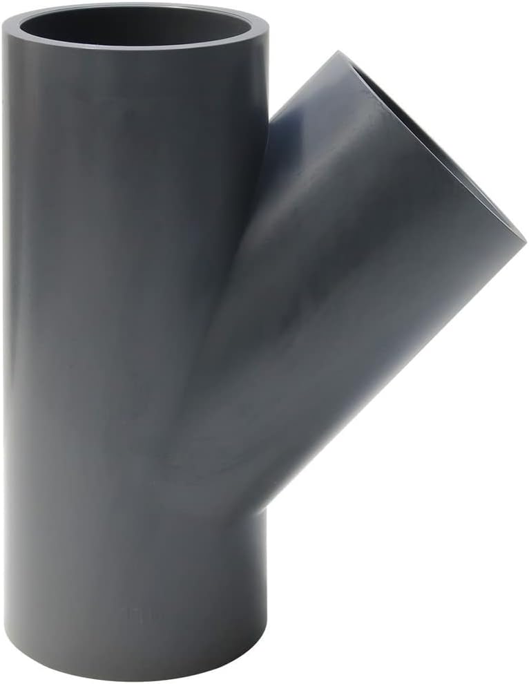 RACO High Pressure PVC Pipe Fittings for Plumbing Water Transfering Home Industrial and Municipal Applications (2 INCH, Y TEE) - Image 1