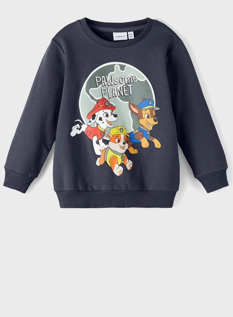 NAME IT Kids Paw Patrol Sweatshirt