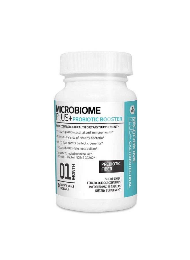 Microbiome Plus - Prebiotics Scfos Prebiotic Fiber Boosts Probiotic Benifits Gi Digestive Supplements Allergy Safe And Glutenfree For Men And Women 1 Month Supply 1 - Image 1