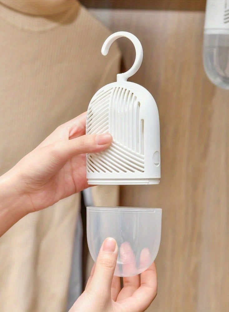 Wardrobe Dehumidifier Moisture-proof Agent Anti-mildew Desiccant Household Can Hang Moisture-absorbing Bag Dehumidification Bag,Hanging Dehumidification Box(Excluding dehumidification bag)  - Image 4
