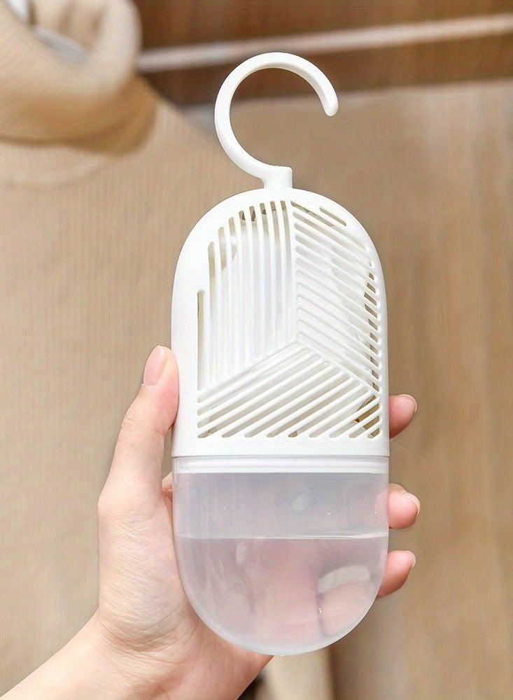 Wardrobe Dehumidifier Moisture-proof Agent Anti-mildew Desiccant Household Can Hang Moisture-absorbing Bag Dehumidification Bag,Hanging Dehumidification Box(Excluding dehumidification bag)  - Image 2