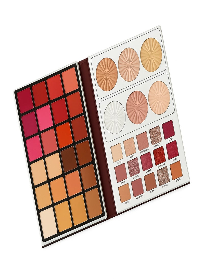 اميتيس جاردن طقم مكياج ايشادو مع اضاءة مع احمر خدود - Image 1