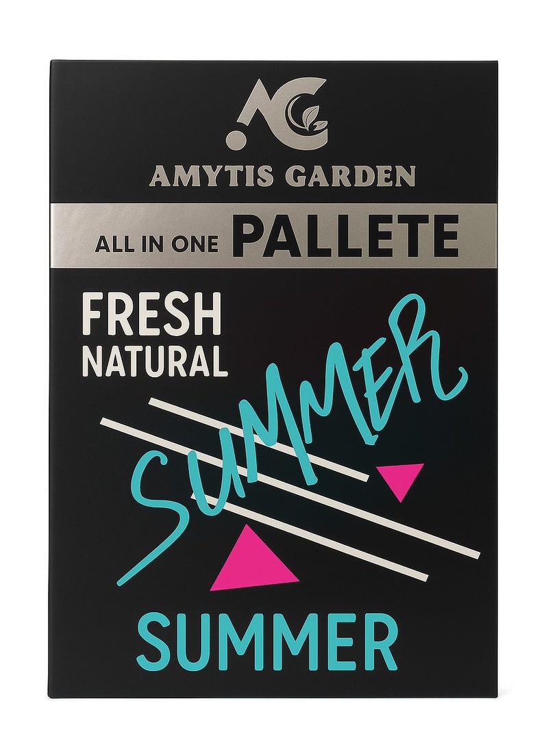 اميتيس جاردن طقم مكياج ايشادو مع اضاءة مع احمر خدود - Image 2