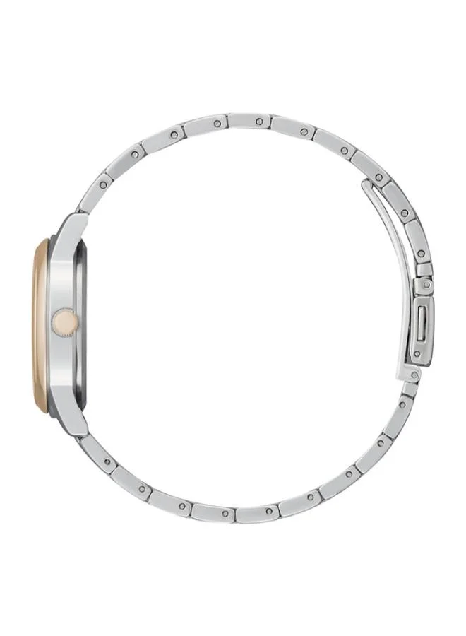 CITIZEN Women's Stainless Steel with Two-Tone Rose Gold Plating Strap Analog Watch FE1226-82A - 30 mm