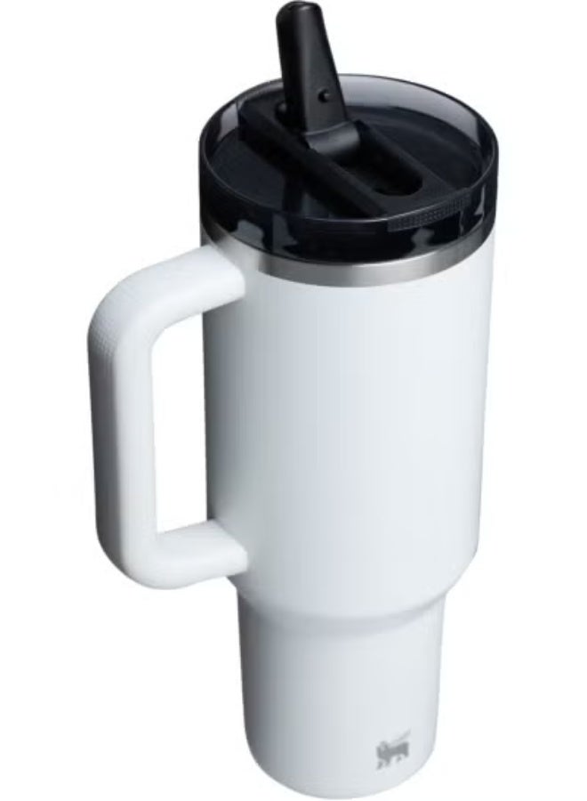 Stanley Quencher ProTour Flip Straw Tumbler 40oz – Large Double Wall Insulated Stainless Steel Travel Mug with Leakproof Lid, Built-In Straw & Handle, BPA-Free Reusable Cup for Hot & Cold Drinks, Durable & Spill-Proof Thermos for Gym, Work & Daily Hydration - Image 2