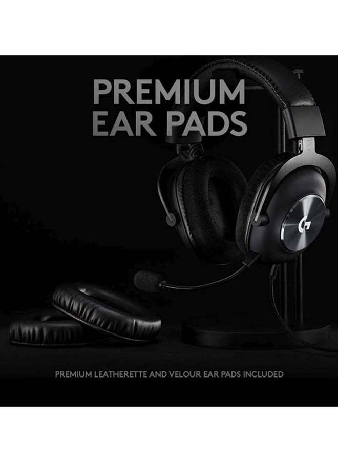 Logitech G PRO X Gaming Headset 2nd Generation, Detachable Pro-Grade Microphone, Blue VO!CE, DTS Headphone:X 2.0 50 mm PRO-G Drivers, PC/PS4/Switch/Xbox One/VR - Black I 981-000818 - Image 3