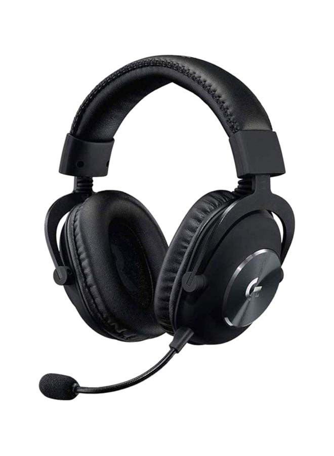 Logitech G PRO X Gaming Headset 2nd Generation, Detachable Pro-Grade Microphone, Blue VO!CE, DTS Headphone:X 2.0 50 mm PRO-G Drivers, PC/PS4/Switch/Xbox One/VR - Black I 981-000818 - Image 1