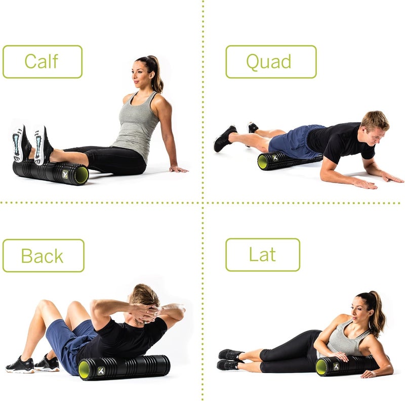 Trigger Point Performance Therapy Grid Patented Multi-Density Foam Massage Roller Exercise, Deep Tissue&Muscle Recovery Relieves Muscle Pain & Tightness, Improves Mobility & Circulation - Image 4