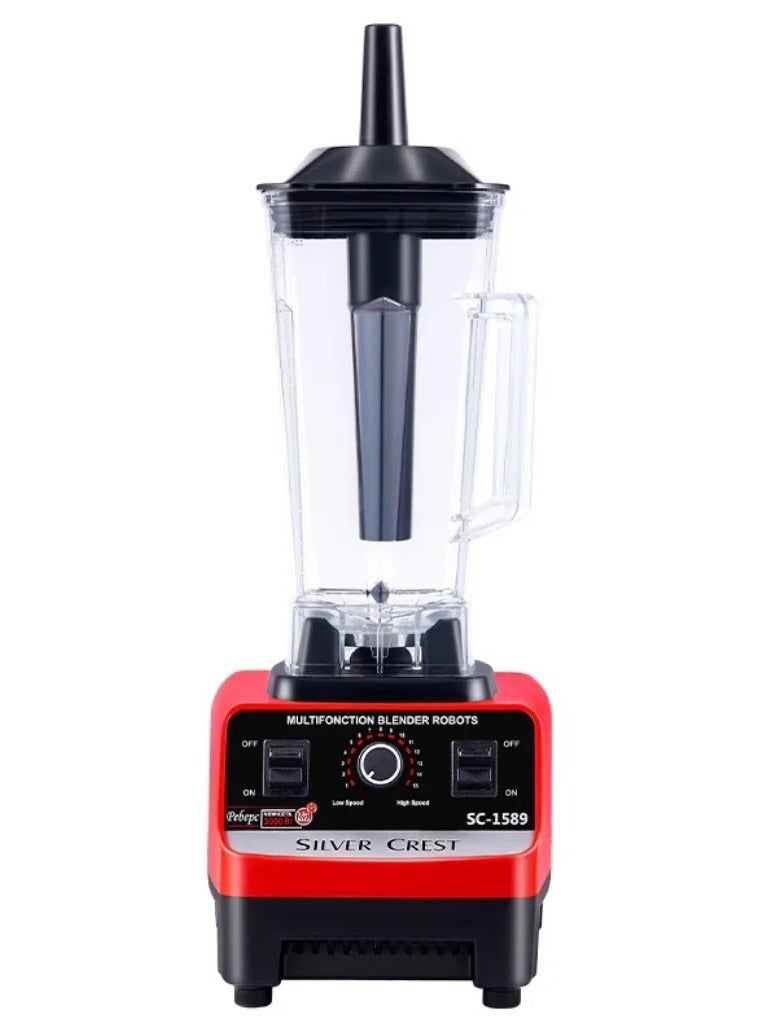 Silver Crest SC-1589 Heavy Duty Juicer Blender (Single Jar) - Image 1