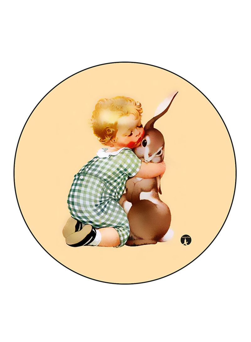 RKN Vintage Art Printed Pin Multicolour - Image 1