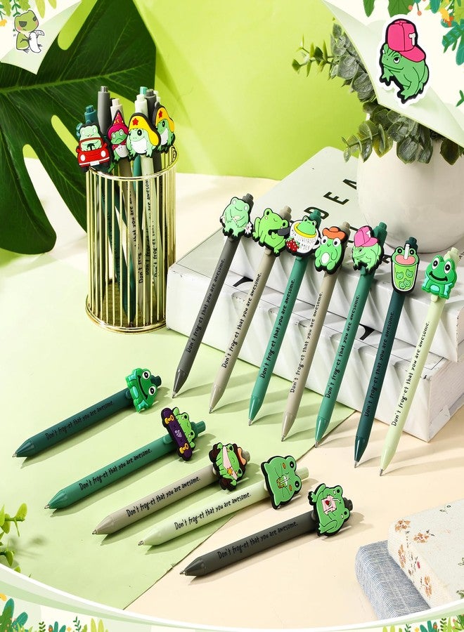 Feifeiya 20 Pcs Positive Frog Pens Bulk Don't Forget That You Are Awesome Kawaii Inspirational Pens End of Year Gifts for Teachers - Image 5