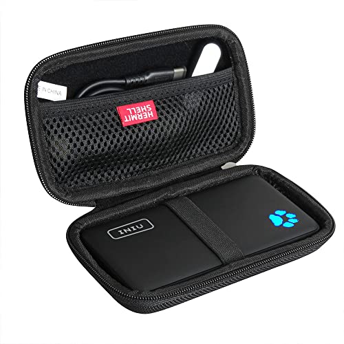 Hermitshell Hard Travel Case for INIU Portable Charger 10000mAh Power Bank [2022 Version] (Black) - Image 1