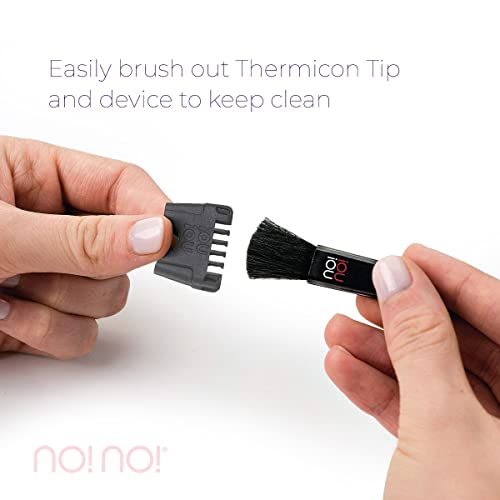 no!no! Thermicon Narrow Tip Refill Pack - Hair Removal for Women - Flawless Replacement Heads Attach to Device for a Smooth Hairless Face, Underarm, & Bikini Area - Image 4