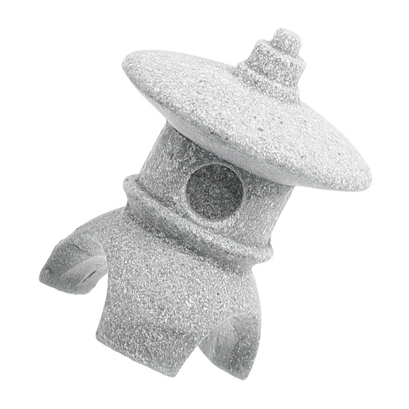 Japanese Zen Garden Lantern Stone Sculpture Light Grey 2 80X2 20X2 20CM Outdoor Decor - Image 2