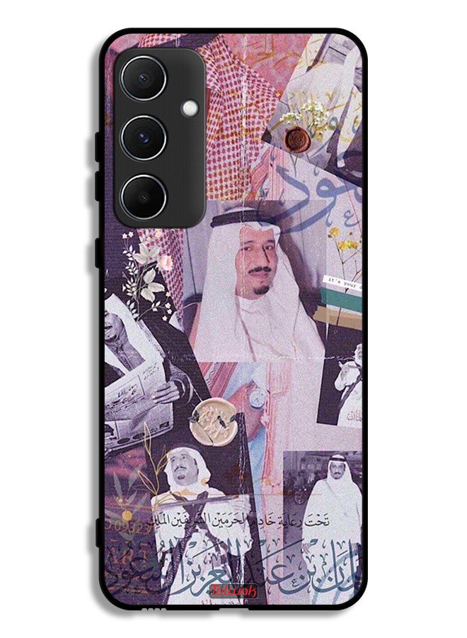 Tolwak Samsung Galaxy A55 5G Protective Case Cover King Salman Vintage Photos - Image 1