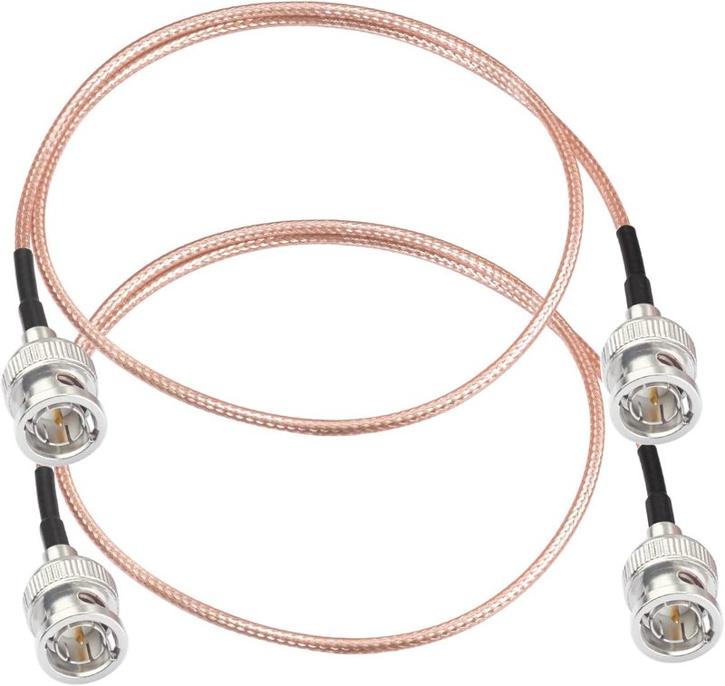 Superbat 3G SDI Cable BNC Cable 75 ohm 50cm for Cameras Monitor Recorder BMCC Video Equipment Supports HD-SDI 3G-SDI 4K 8K Video 2Pcs - Image 1