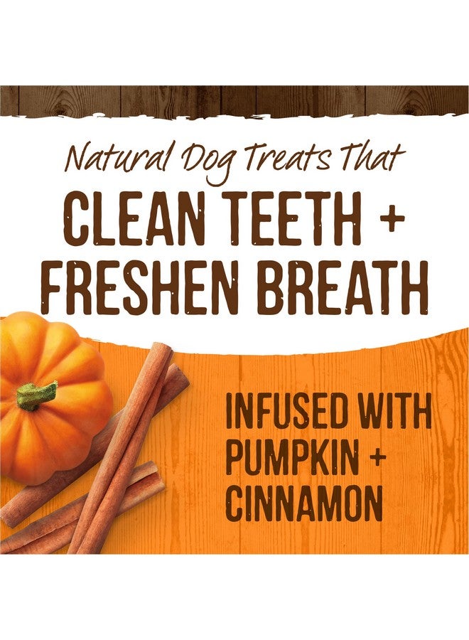 ميريك علكات أسنان طبيعية من ميريك فريش كيسز، غنية باليقطين والقرفة، للكلاب الصغيرة من وزن ٥ إلى ١٥ رطلاً - كيس ٢١ أونصة - Image 3