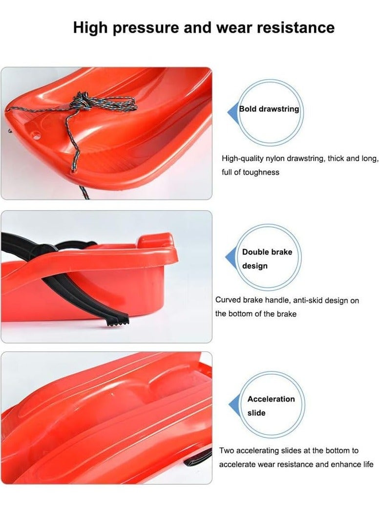 RollsTimi  Outdoor Sports Snow Grass Sand Board with Rope and Hand Brake - Image 4