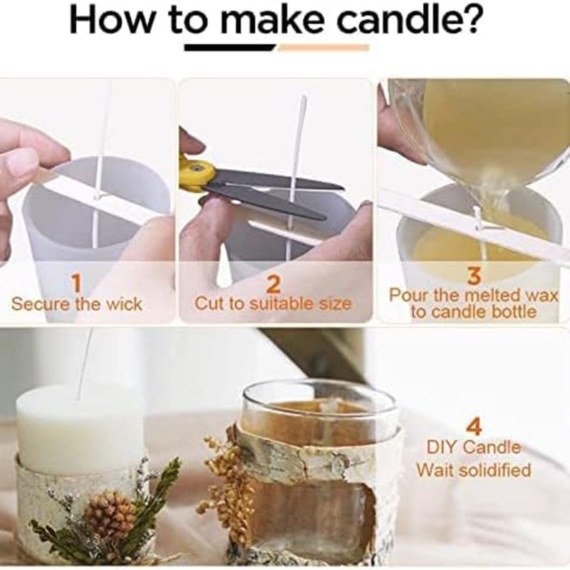 Makemore Creations Aluminium Mould for Candle Making (2x2, 2x3, 2x4 inch) Cylindrical Pillar Shape Mould Durable and Reusable for DIY Candle Making - Image 4