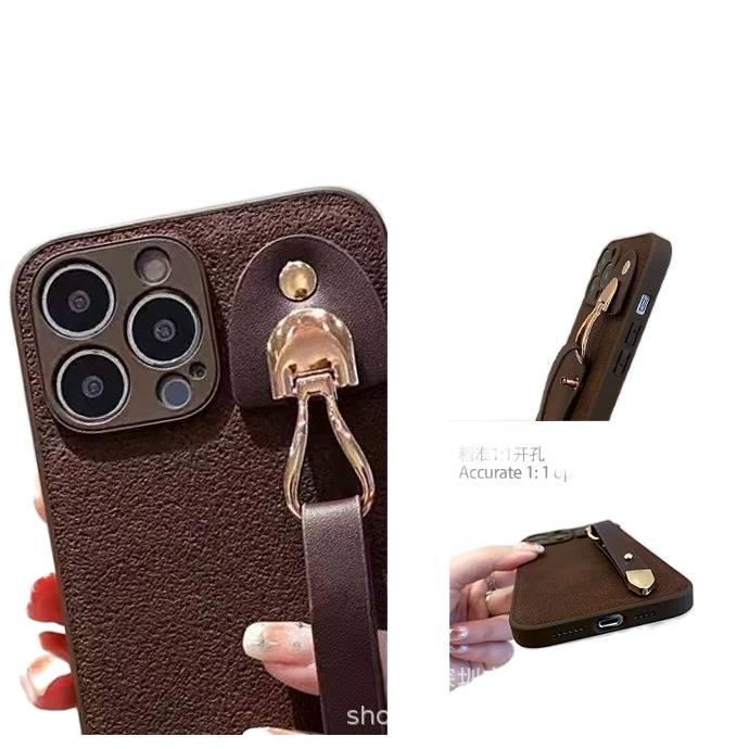 Drop Protection iPhone 14 Pro Leather , Texture , , Brown , Kickstand , Cover for iPhone 14 14 Plus 14 Pro 14 Pro Max - Image 3