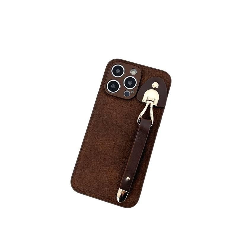 Drop Protection iPhone 14 Pro Leather , Texture , , Brown , Kickstand , Cover for iPhone 14 14 Plus 14 Pro 14 Pro Max - Image 4
