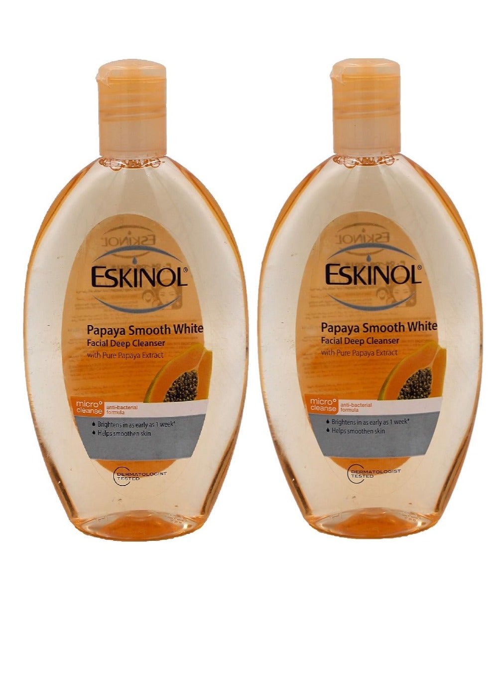 Eskinol Of Facial Deep Cleanser With Pure Papaya Extract 225 ml