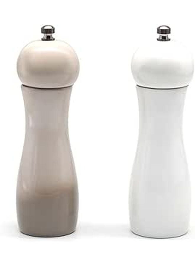 Ceramic Pepper Mill 6 Inch Gradient Design Handheld Refillable Spice Grinder For Kitchen Bbq Dining - Image 1