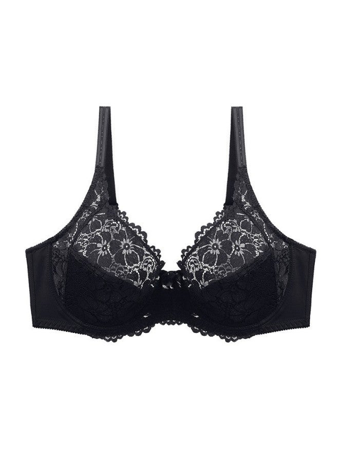Women's Plus Size Bra Lace Push Up Comfortable Bra European And American Plus Size Underwear