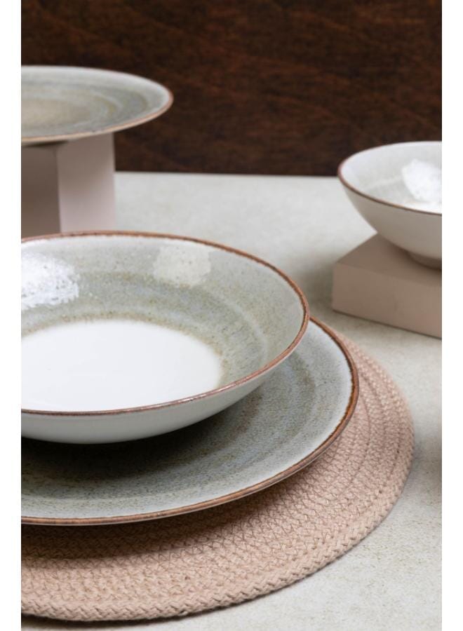 هوم برو طقم عشاء "إيرث لايت" من ٣٠ قطعة - لون البيج - Image 3