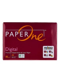 PaperOne Paperone™ Digital (80 Gsm) A4 Size 5 Reams CARTON (5×500 Sheets)  - Image 1
