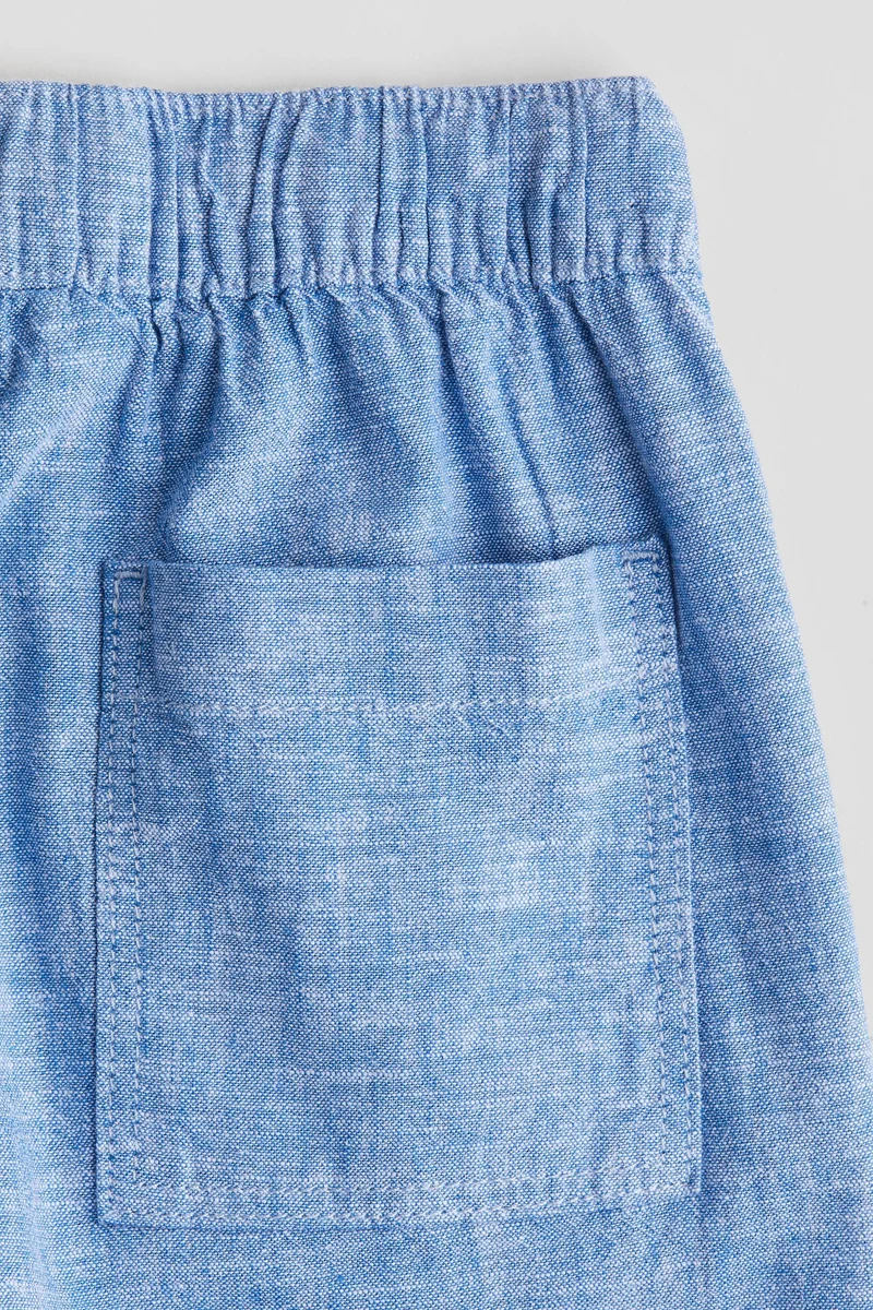 H&M Linen-blend shorts