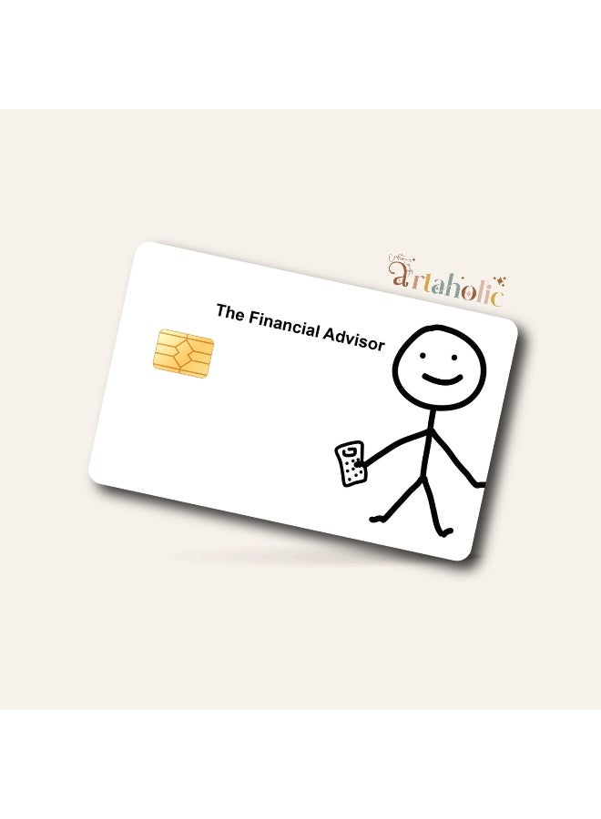 Stick’n’Pay™ – Card Stickers for Visa & Bank Cards(The Financial Advisor)| Artaholic