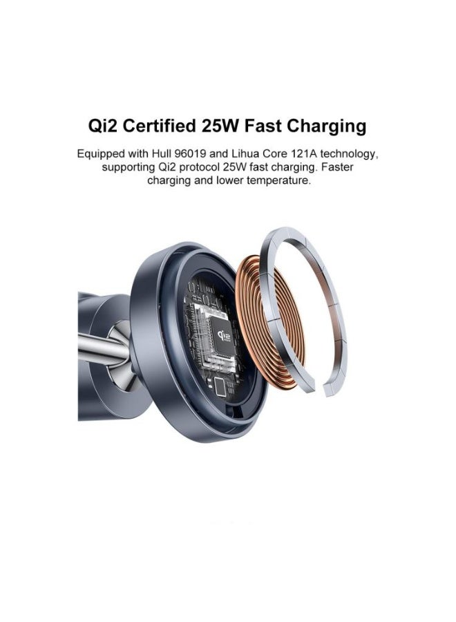 Yesido DS40 Qi2.2 3-in-1 Magnet Wireless Charging Station - Image 4