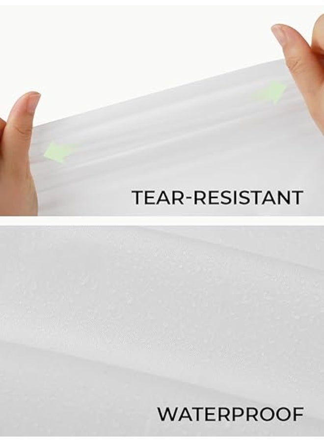 للجنسين للجنسين للسفر في الهواء الطلق مقاوم للماء مقنع الرباط سترة واق من المطر ملابس واق من المطر - Image 2