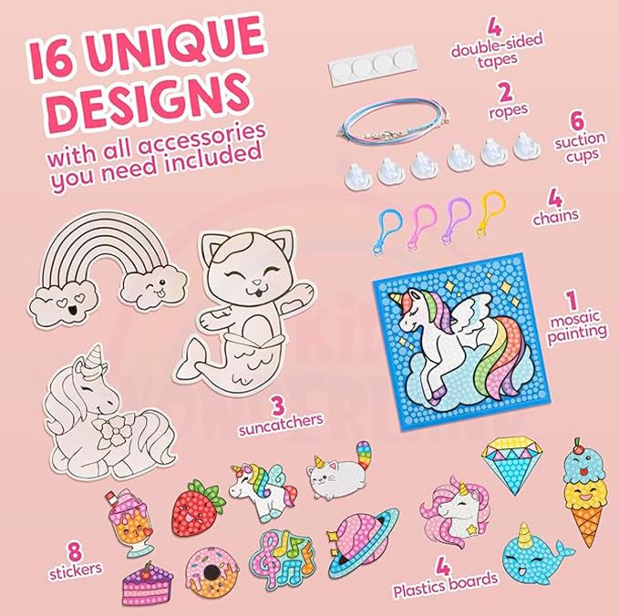 Retailio 5D Diamond Painting Kit, 12x16inch Diamond Painting Kit for Adults & Kids, Very Suitable for Home Leisure and Wall Decoration (Gem Art) - Image 4