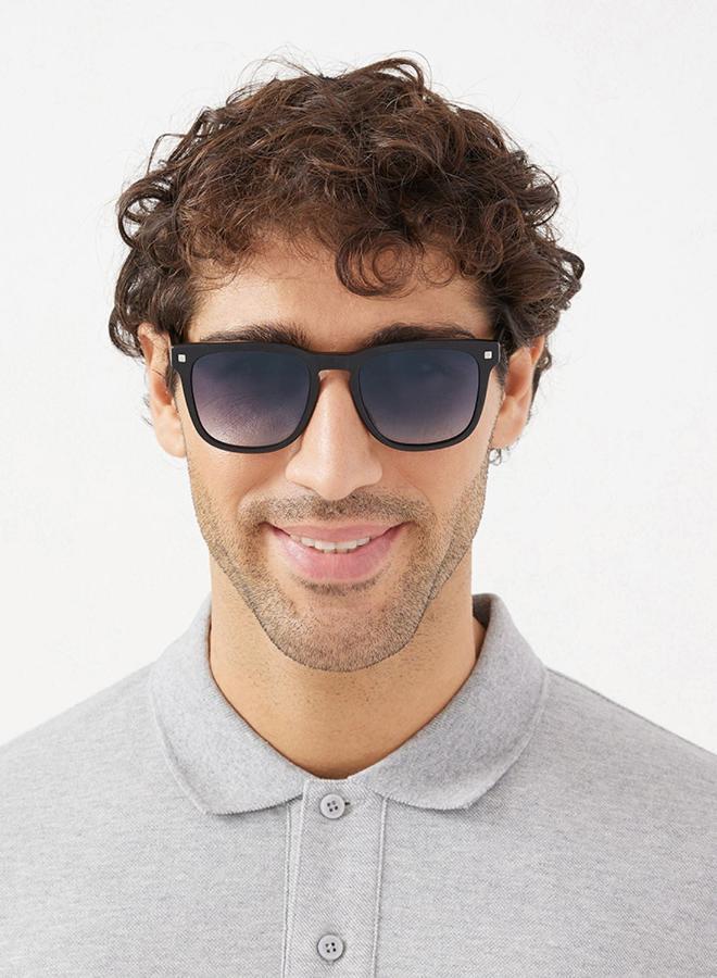 30Sundays MAESTRO Men's Sunglasses, Black/Blue - Image 4