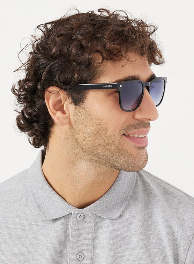 30Sundays MAESTRO Men's Sunglasses, Black/Blue - Image 5