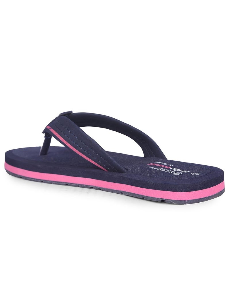 Bata Ortho Lds Women's Navy Flip Flops - 4 UK (5719472) - Image 3